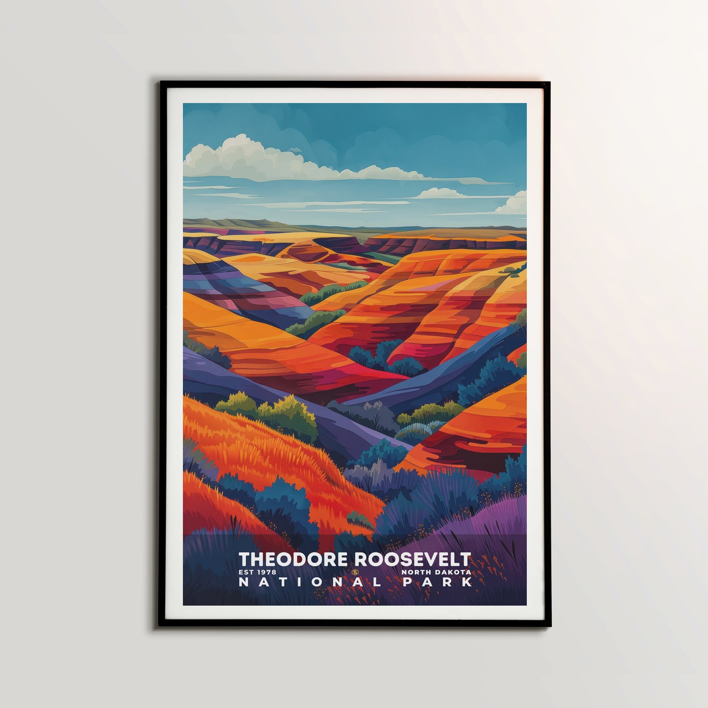Theodore Roosevelt National Park Poster | S20