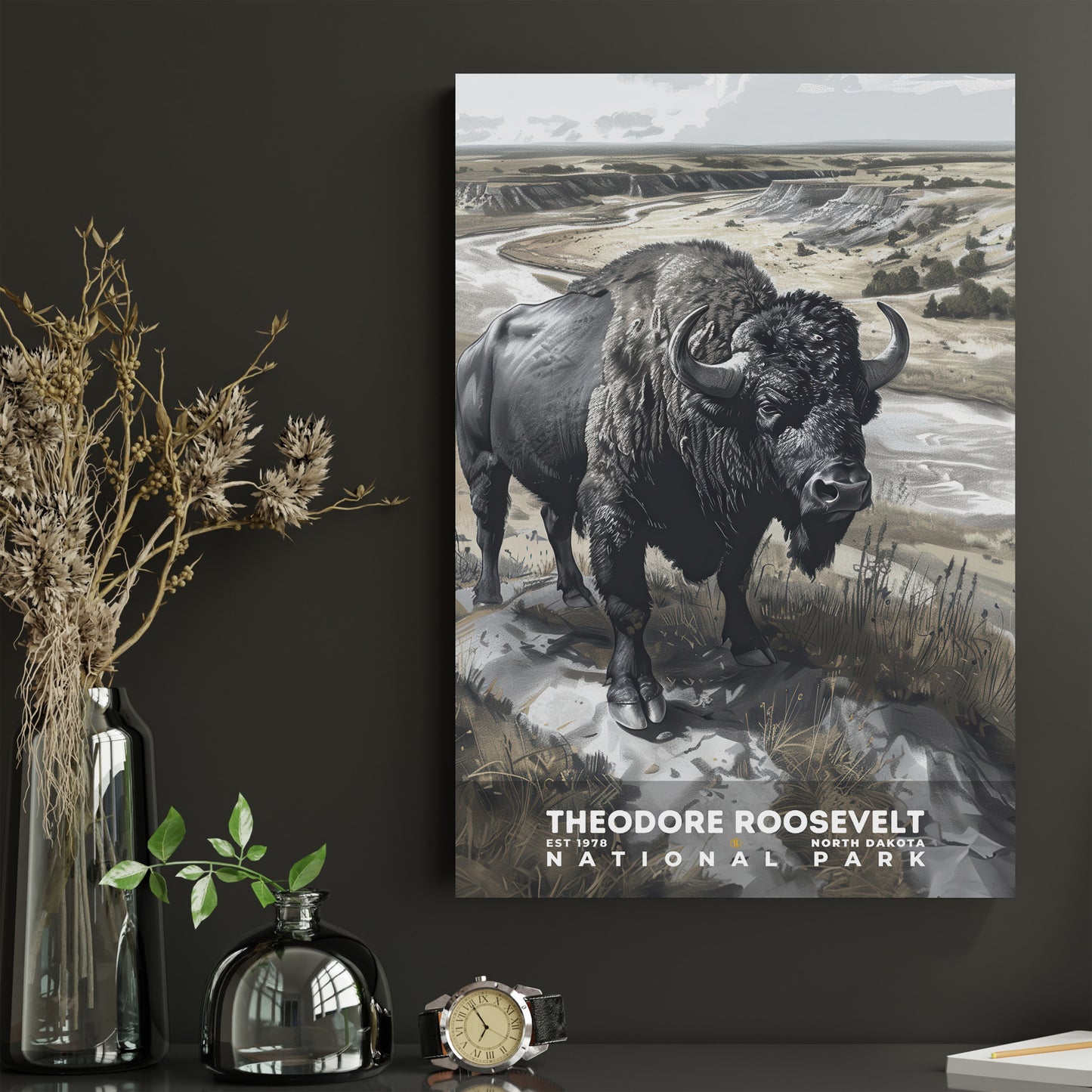 Theodore Roosevelt National Park Poster | S17