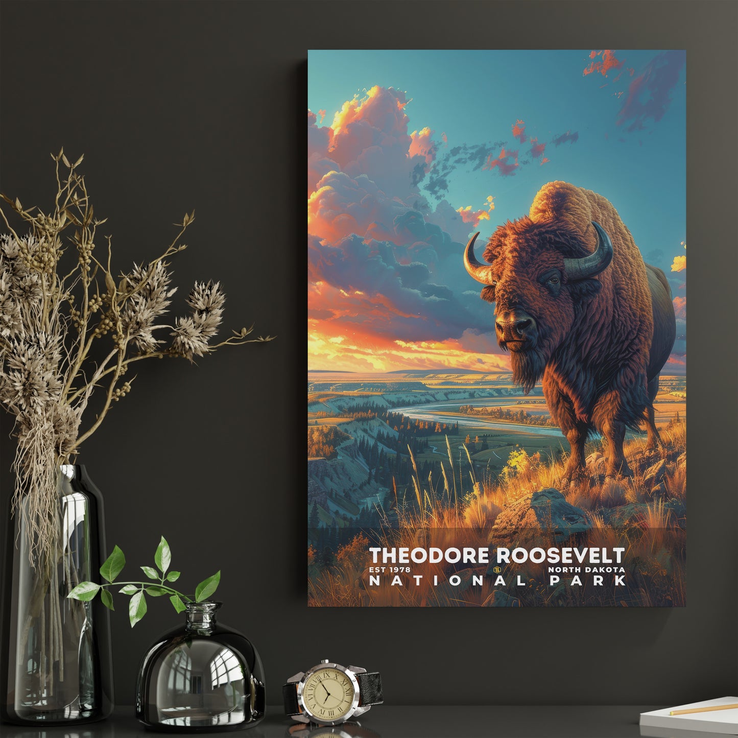 Theodore Roosevelt National Park Poster | S13