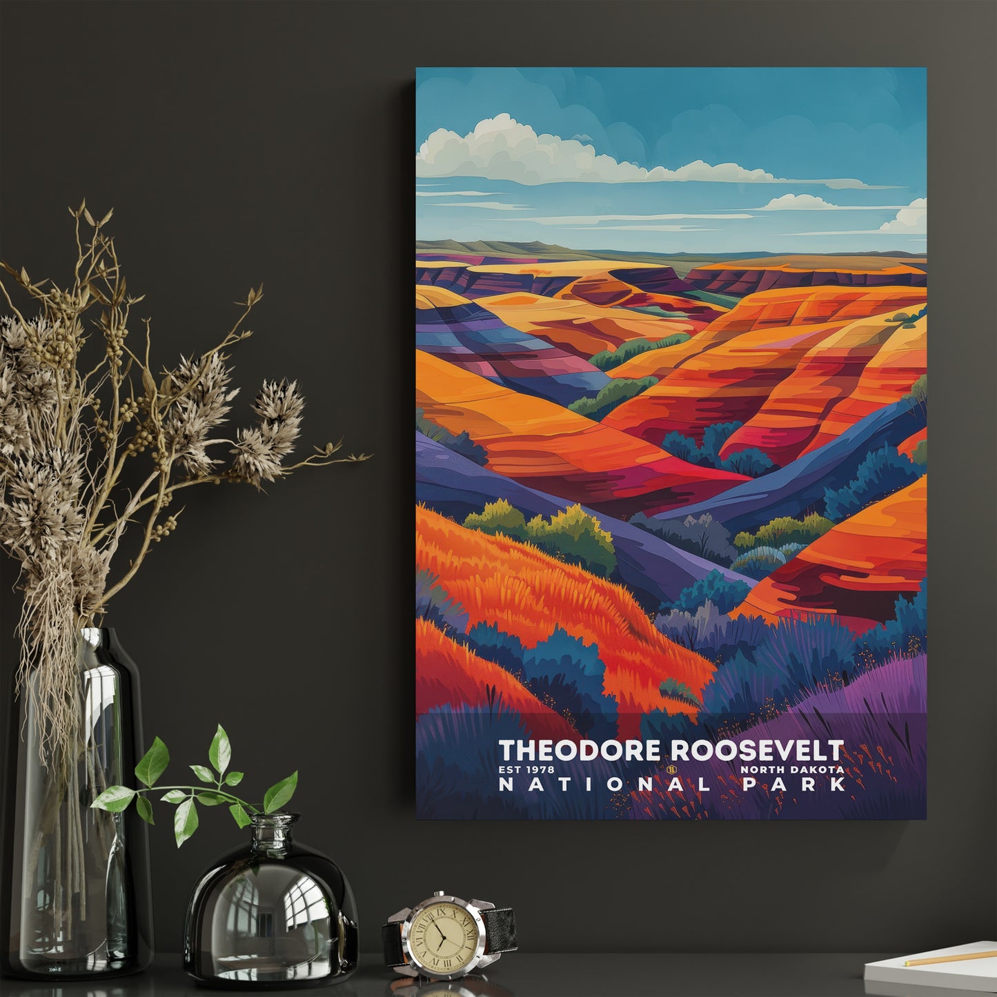 Theodore Roosevelt National Park Poster | S20