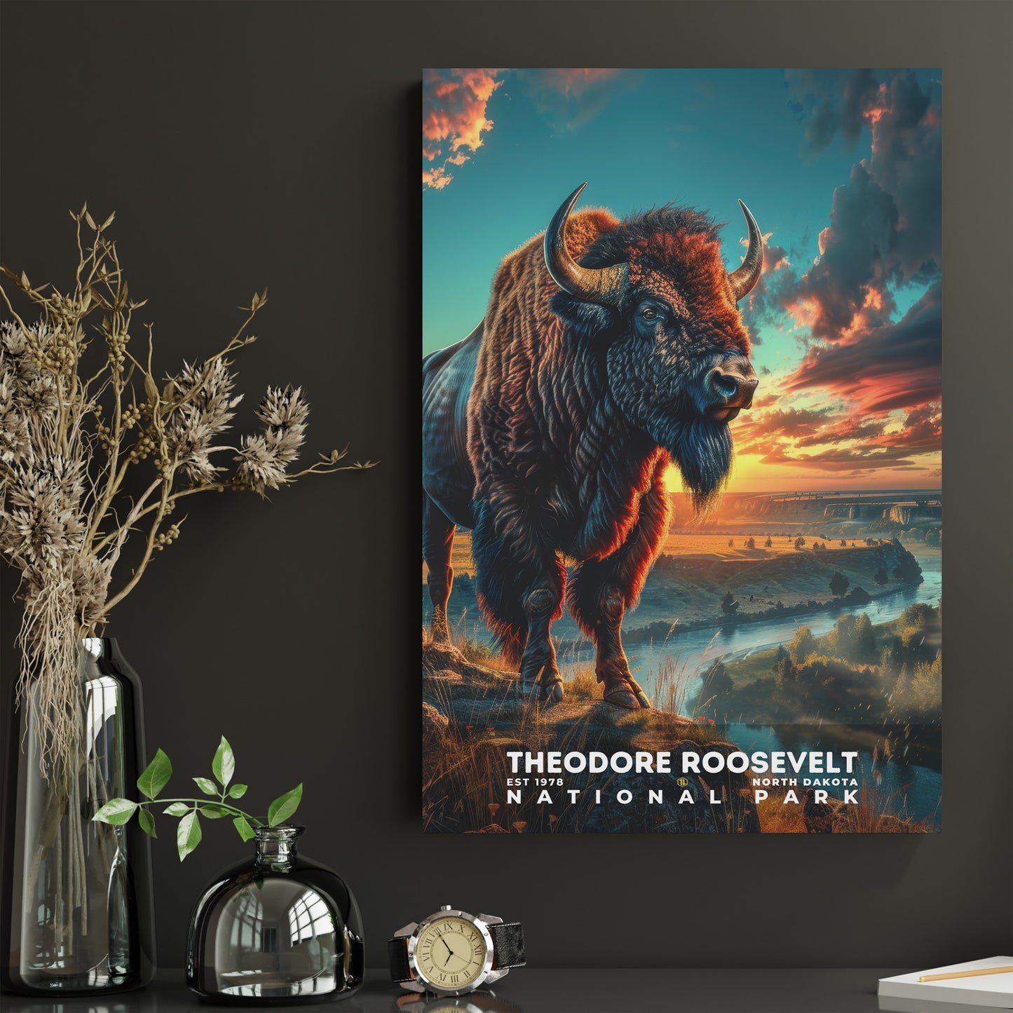 Theodore Roosevelt National Park Poster | S16