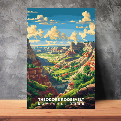 Theodore Roosevelt National Park Poster | S11