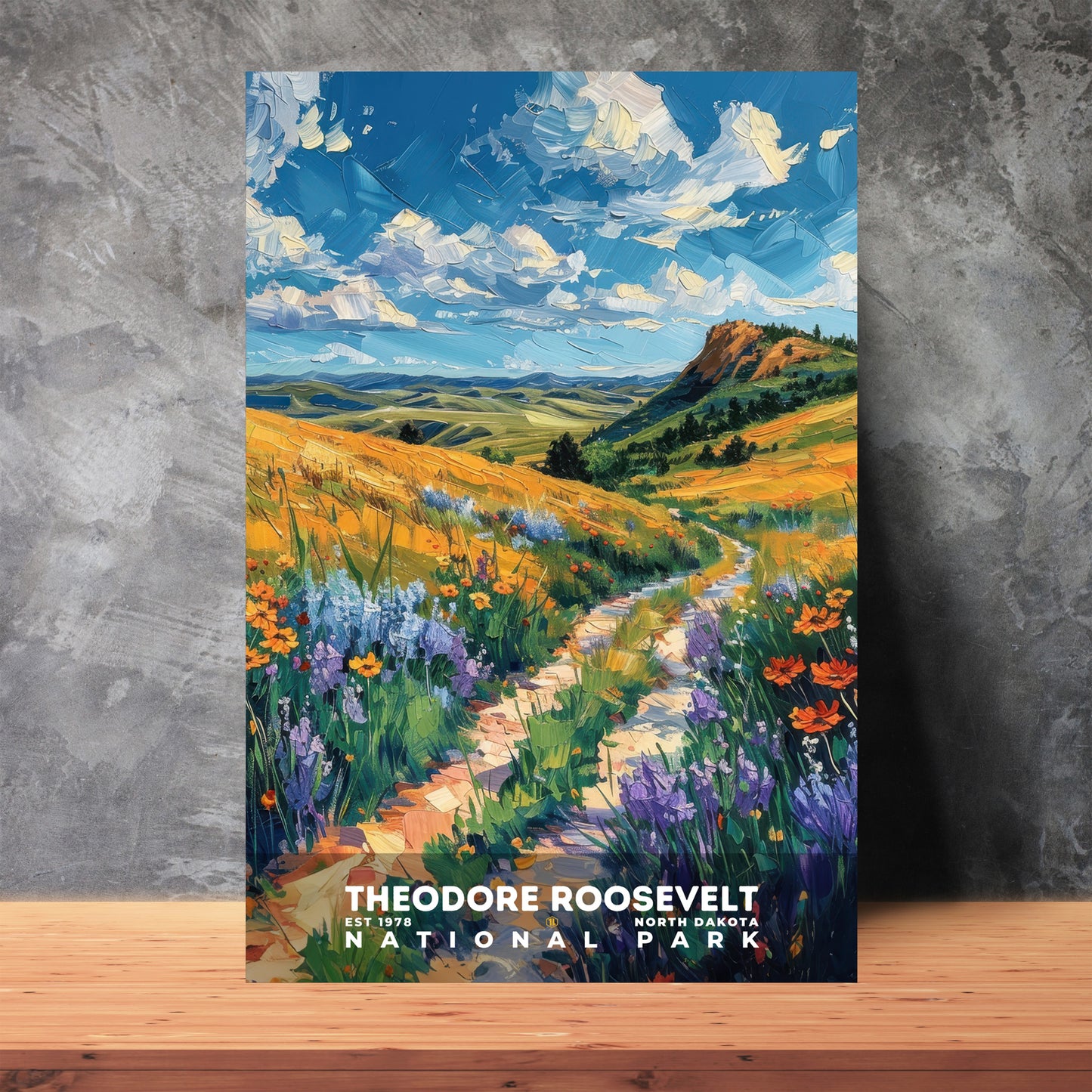 Theodore Roosevelt National Park Poster | S14