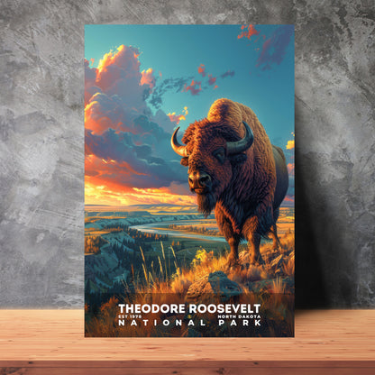 Theodore Roosevelt National Park Poster | S13