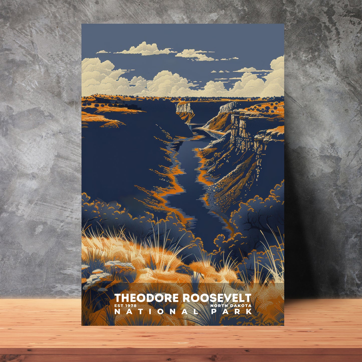 Theodore Roosevelt National Park Poster | S19