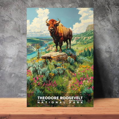 Theodore Roosevelt National Park Poster | S18