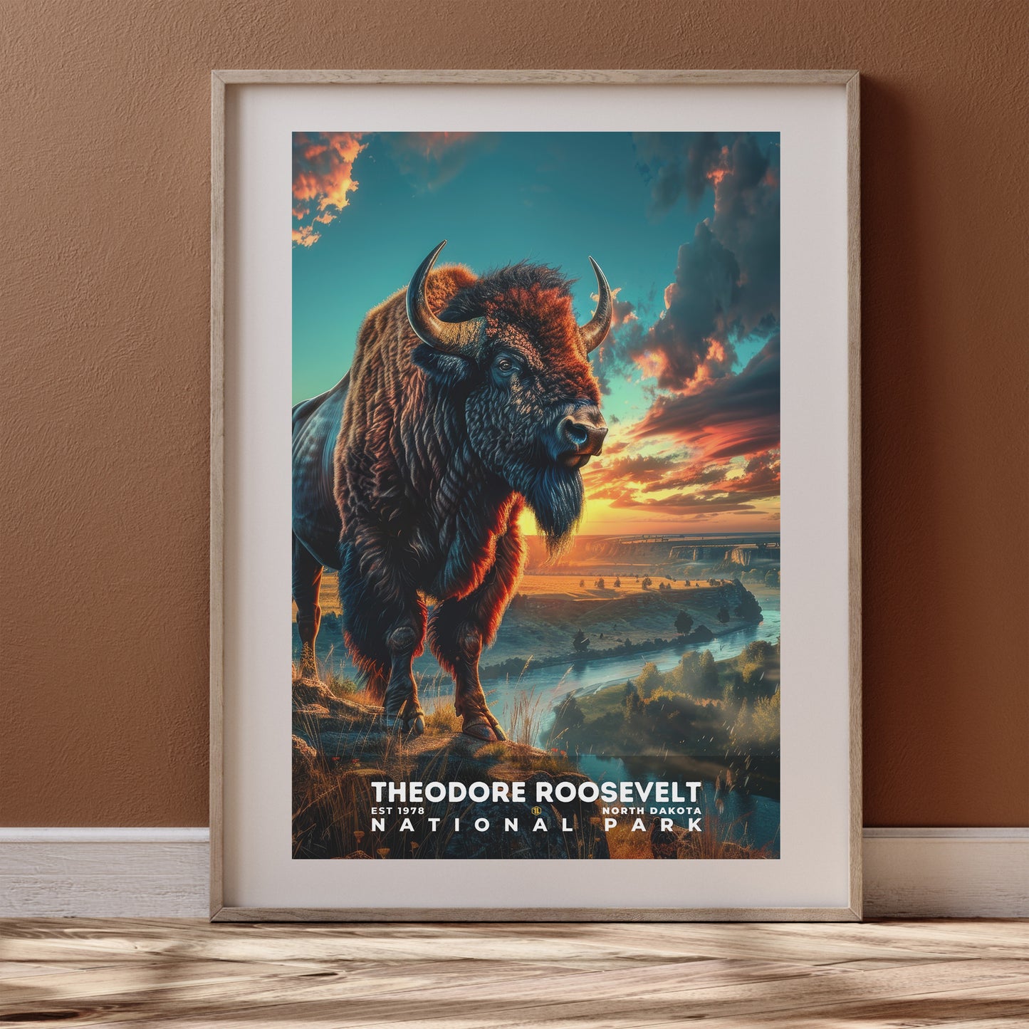 Theodore Roosevelt National Park Poster | S16