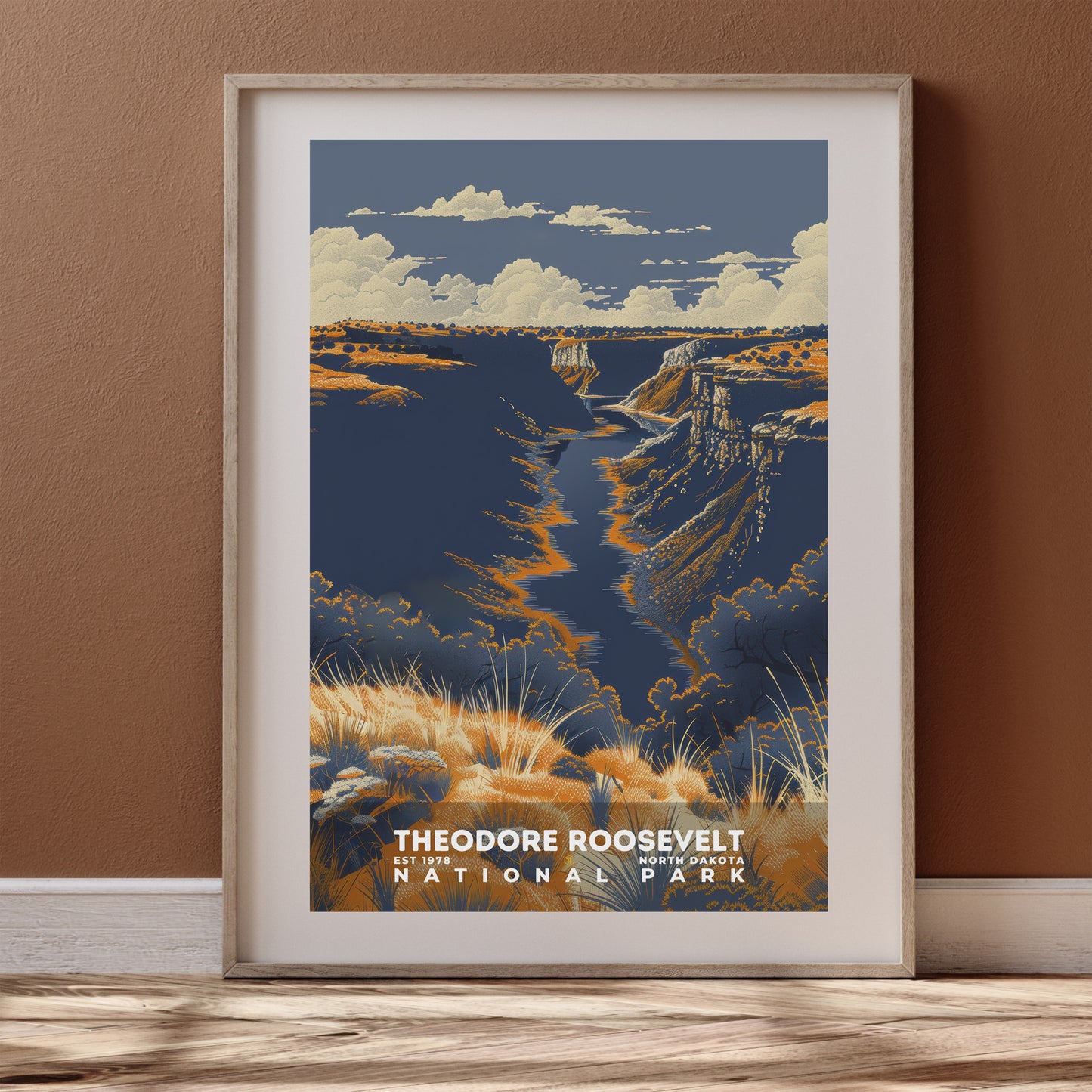 Theodore Roosevelt National Park Poster | S19