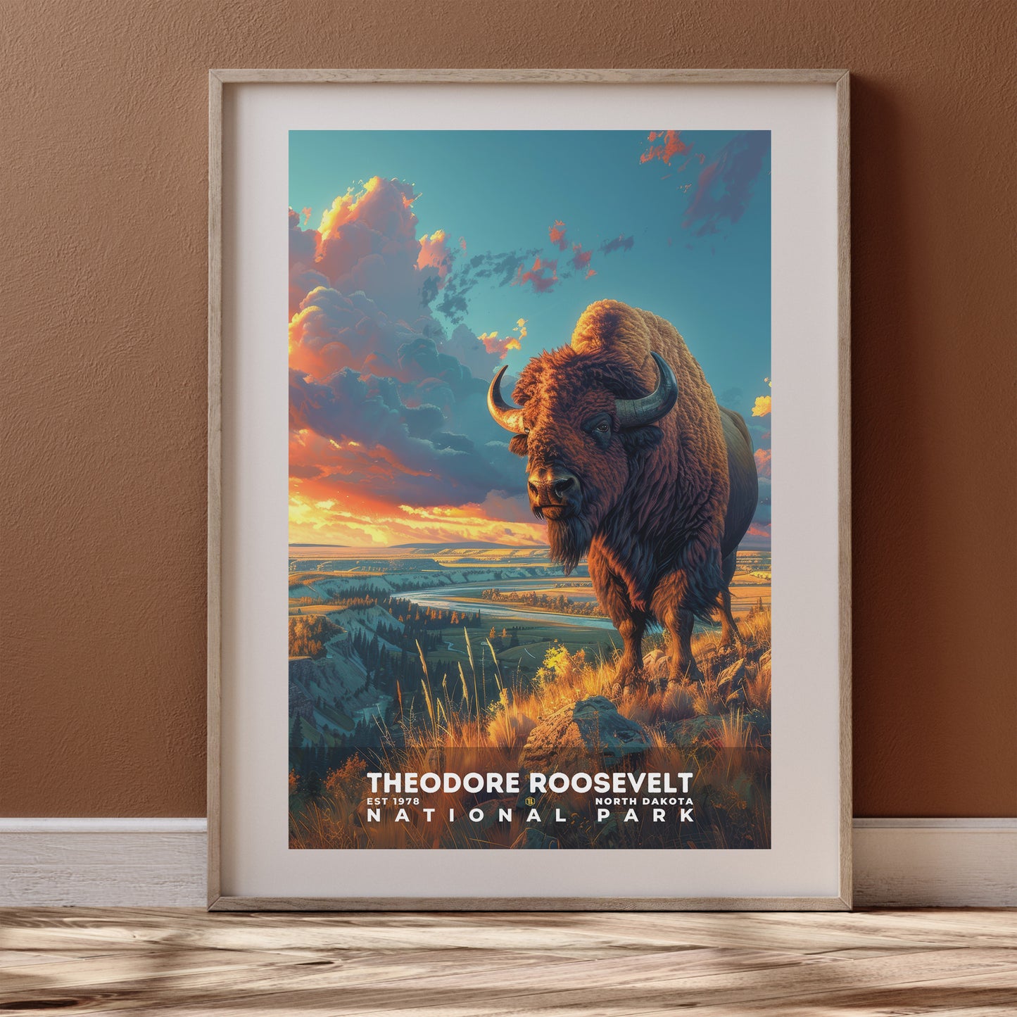 Theodore Roosevelt National Park Poster | S13