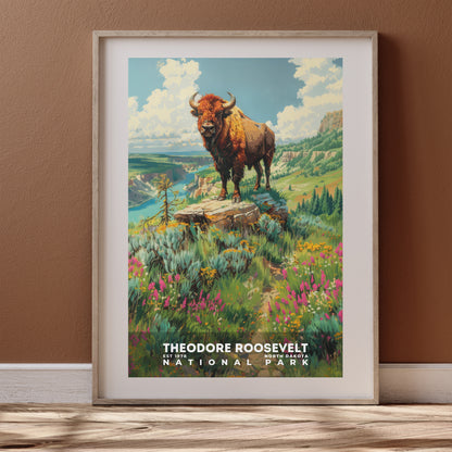 Theodore Roosevelt National Park Poster | S18