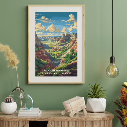 Theodore Roosevelt National Park Poster | S11