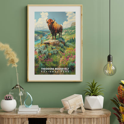 Theodore Roosevelt National Park Poster | S18