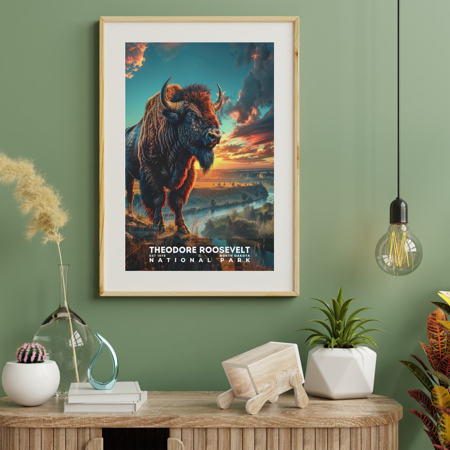 Theodore Roosevelt National Park Poster | S16