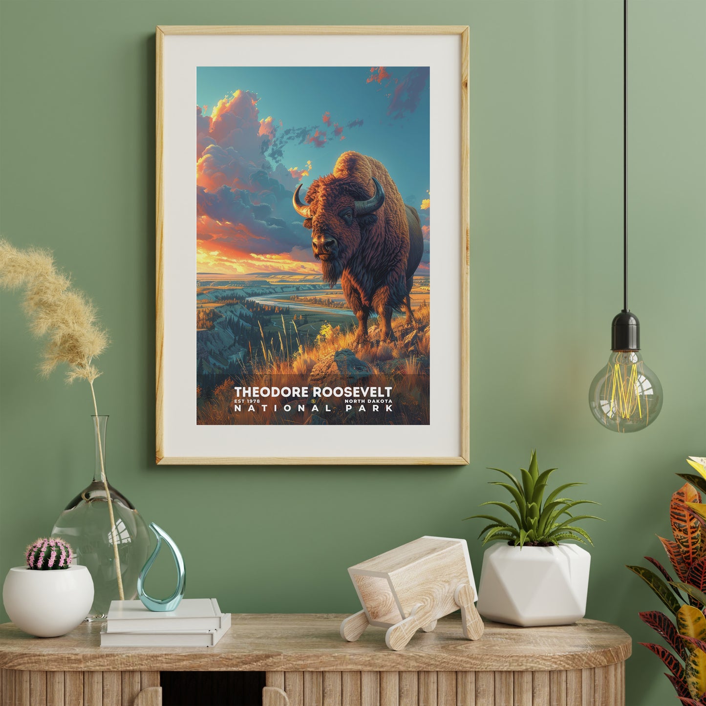 Theodore Roosevelt National Park Poster | S13