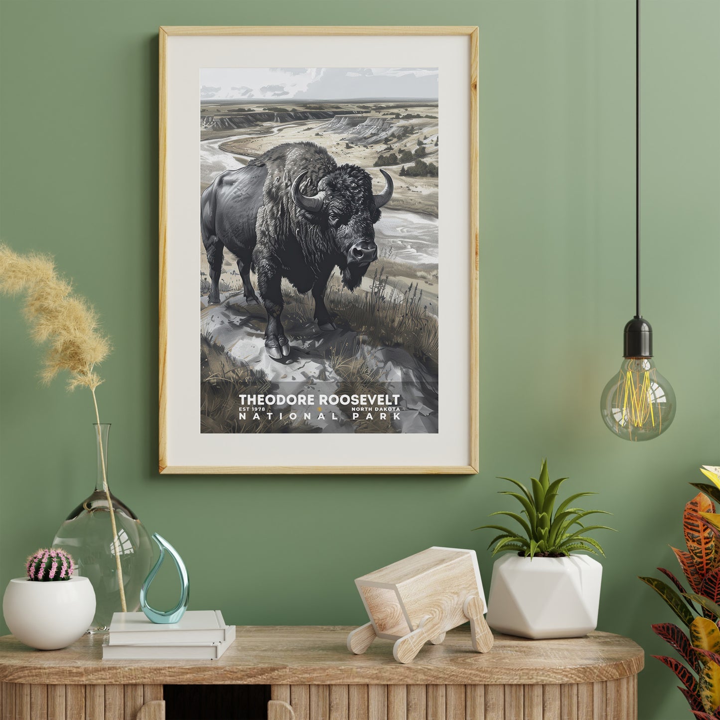 Theodore Roosevelt National Park Poster | S17