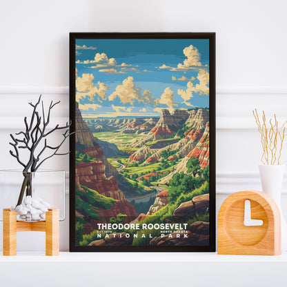 Theodore Roosevelt National Park Poster | S11
