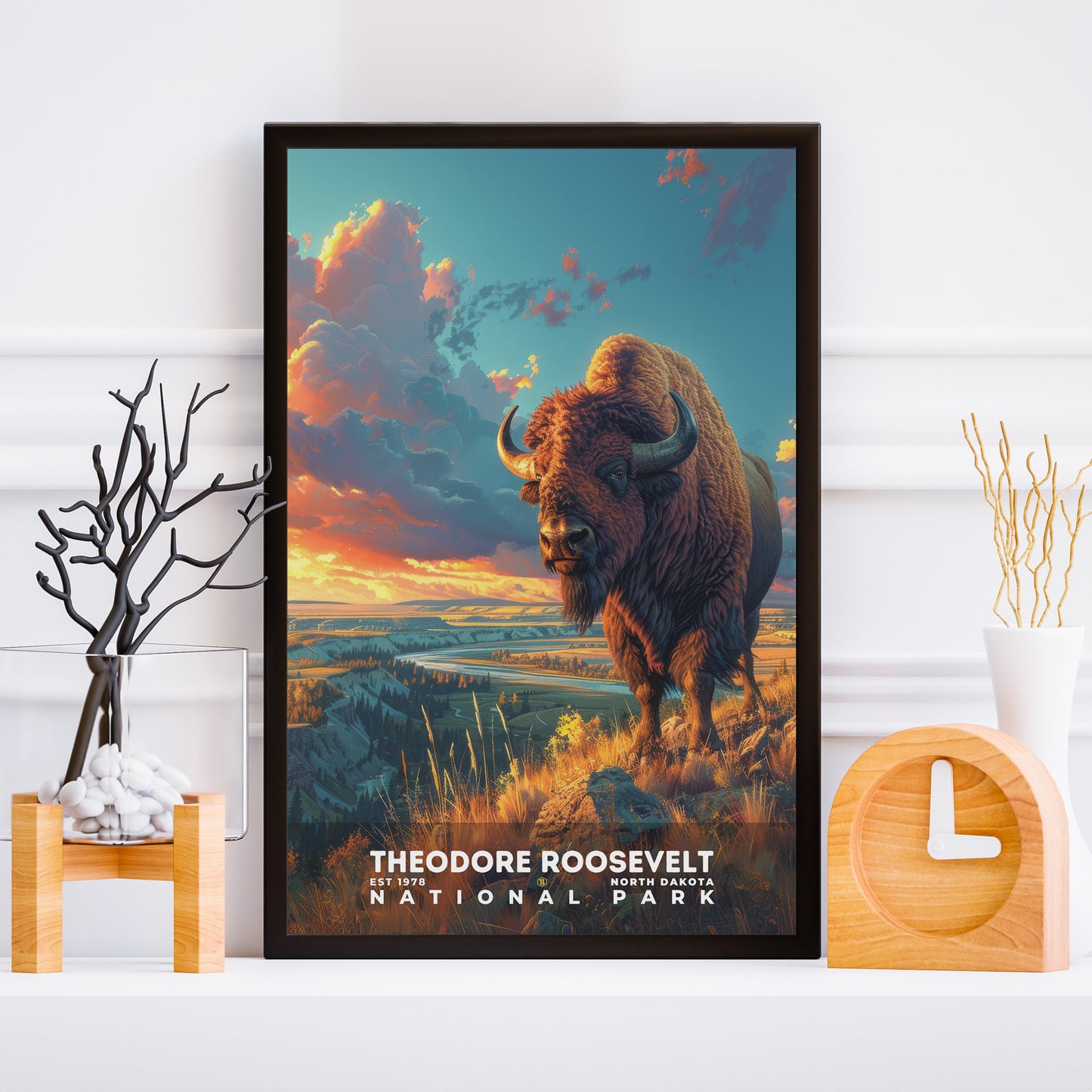 Theodore Roosevelt National Park Poster | S13