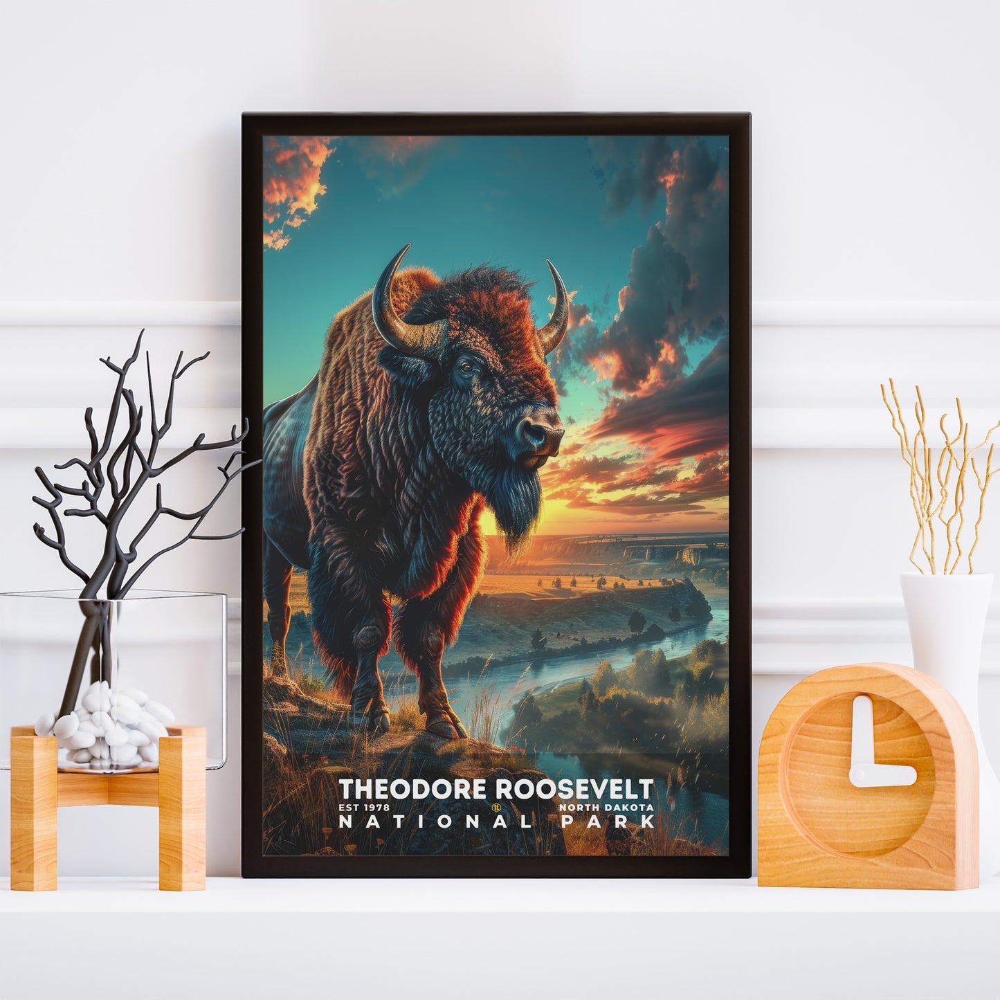 Theodore Roosevelt National Park Poster | S16