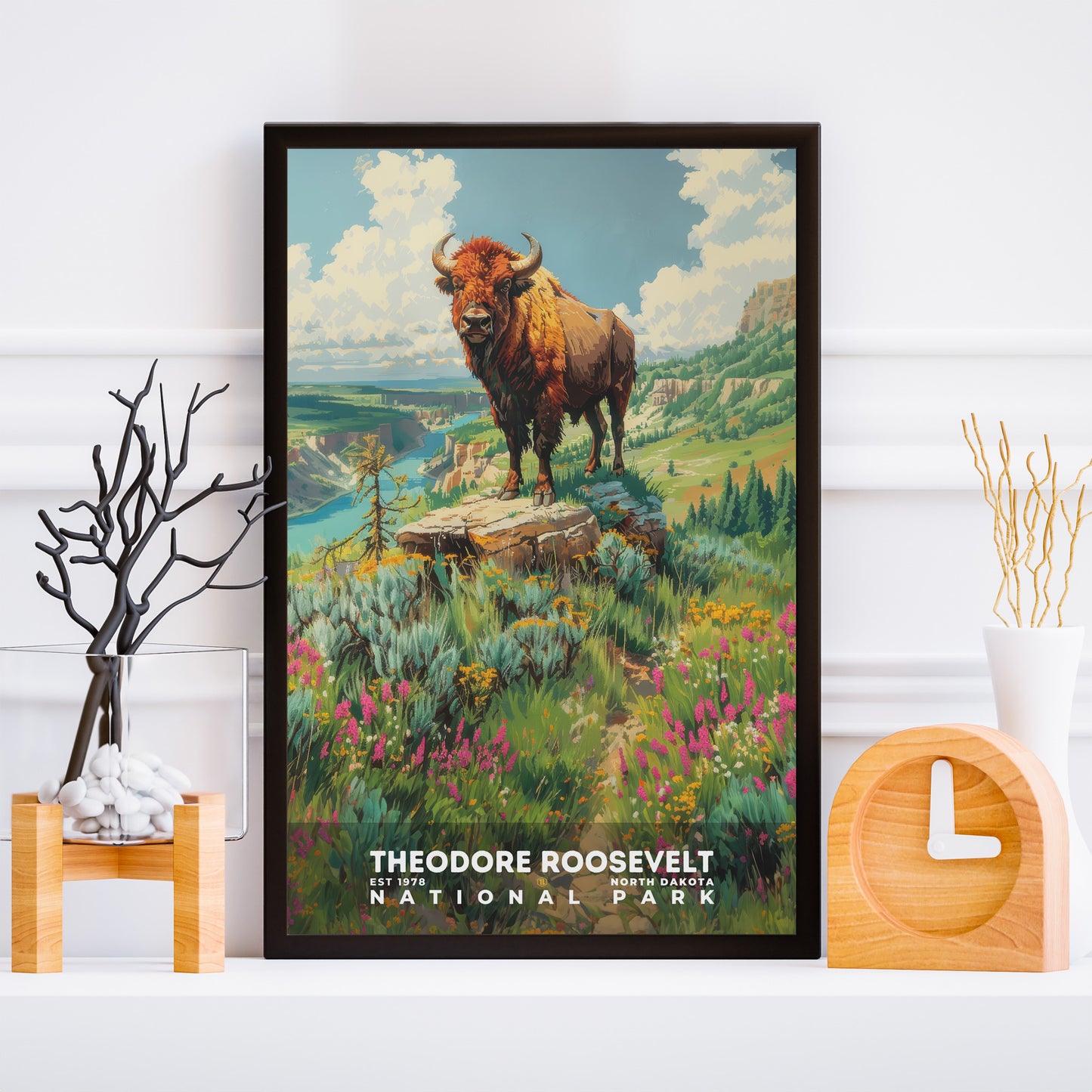 Theodore Roosevelt National Park Poster | S18