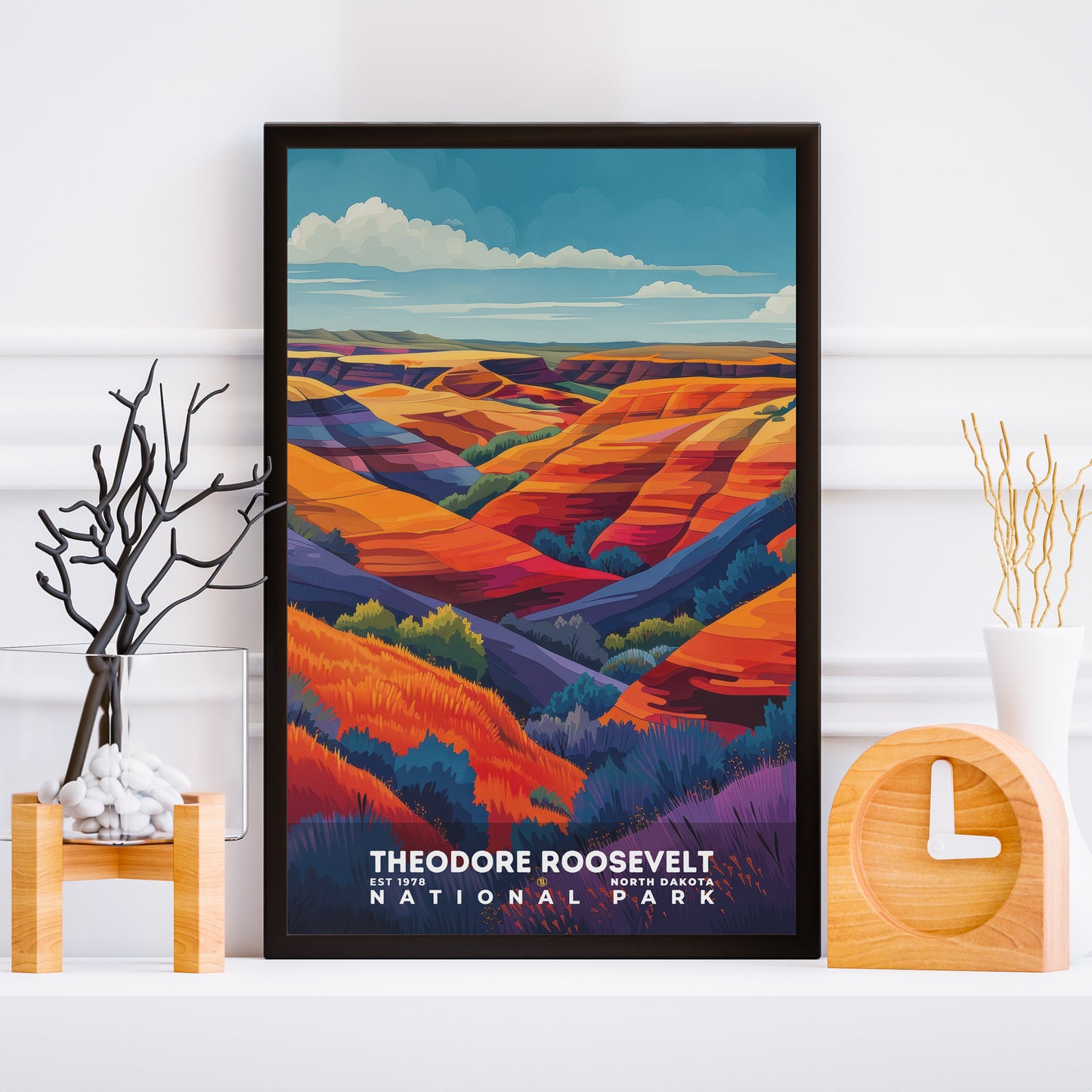 Theodore Roosevelt National Park Poster | S20