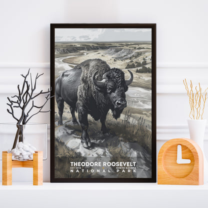 Theodore Roosevelt National Park Poster | S17