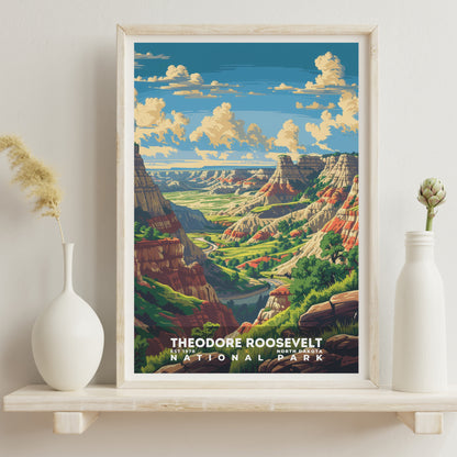 Theodore Roosevelt National Park Poster | S11
