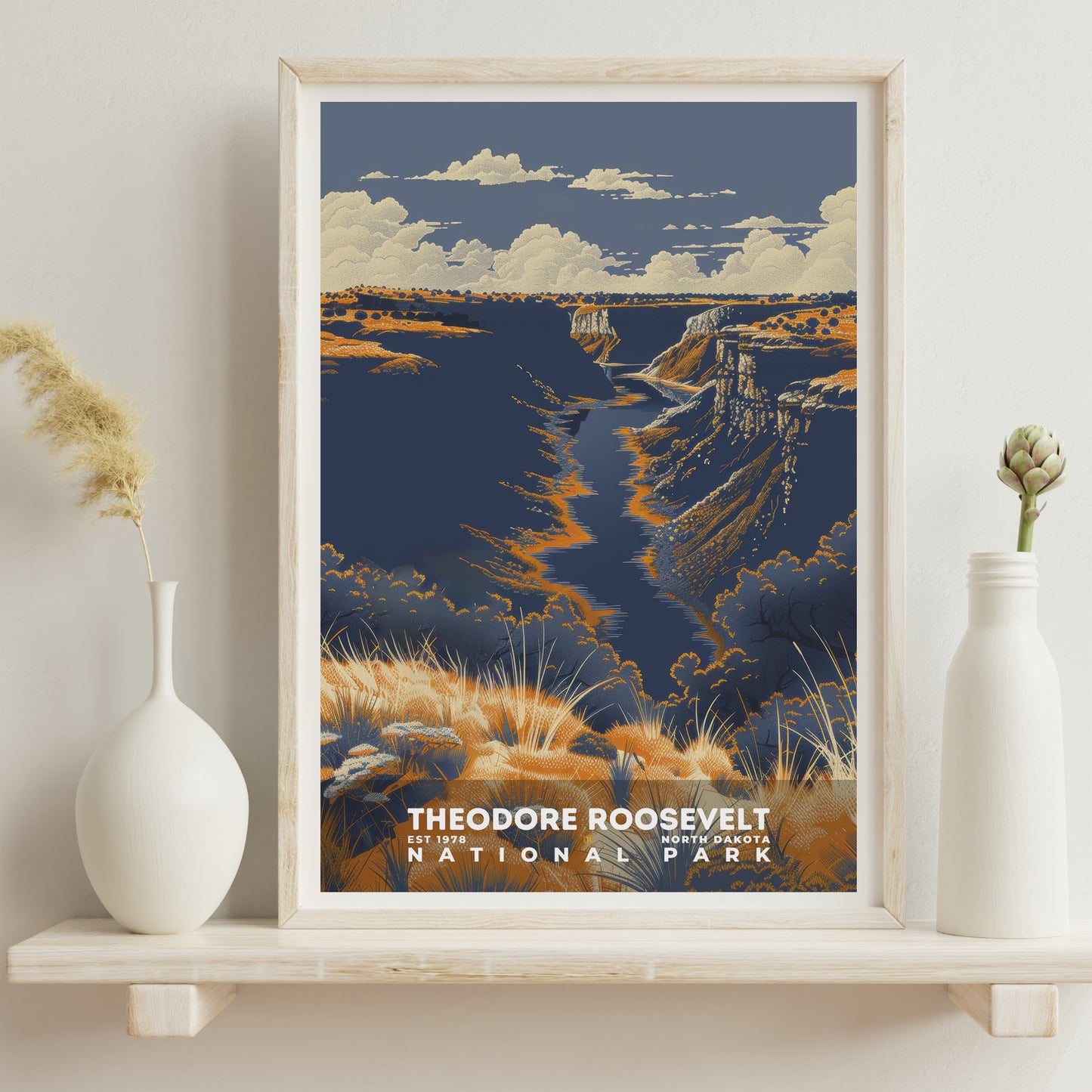 Theodore Roosevelt National Park Poster | S19