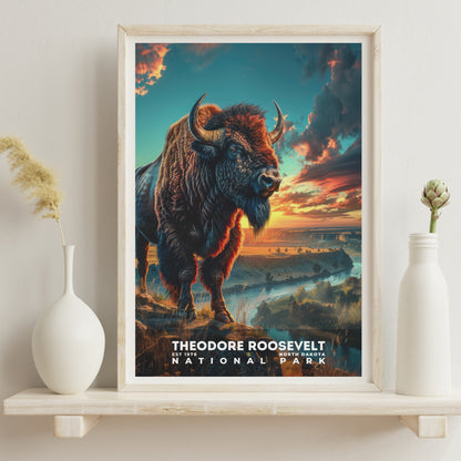 Theodore Roosevelt National Park Poster | S16