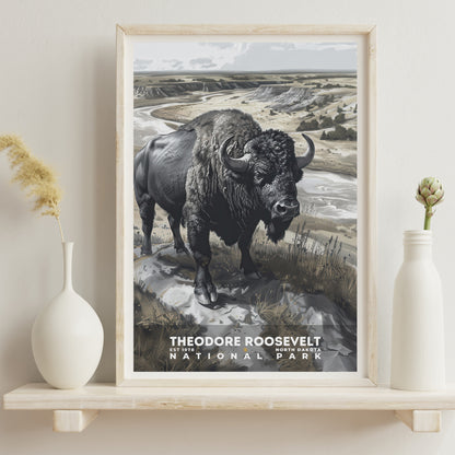 Theodore Roosevelt National Park Poster | S17