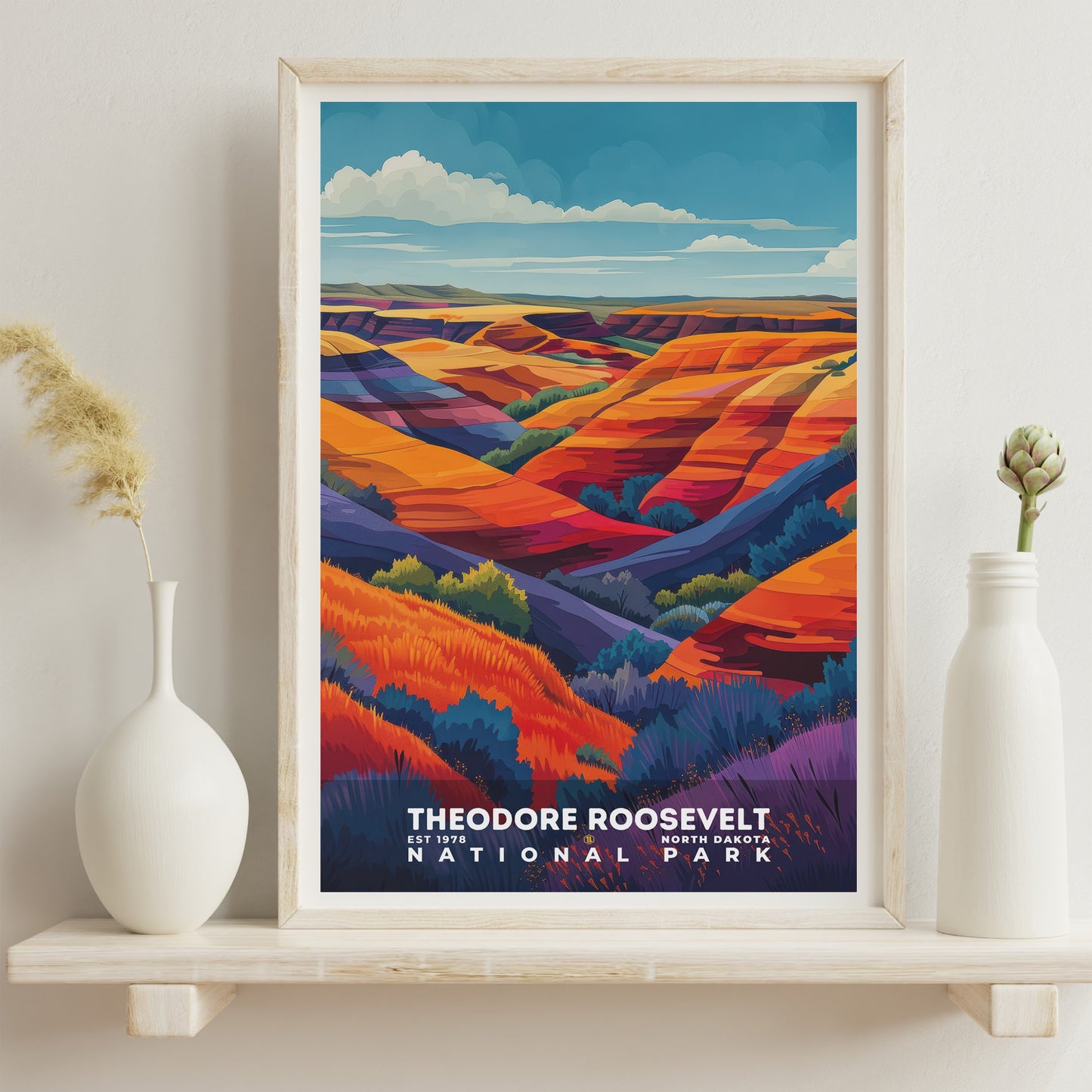 Theodore Roosevelt National Park Poster | S20