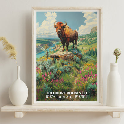 Theodore Roosevelt National Park Poster | S18