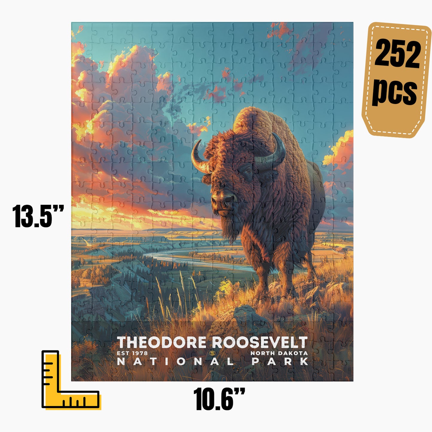 Theodore Roosevelt National Park Puzzle | S13