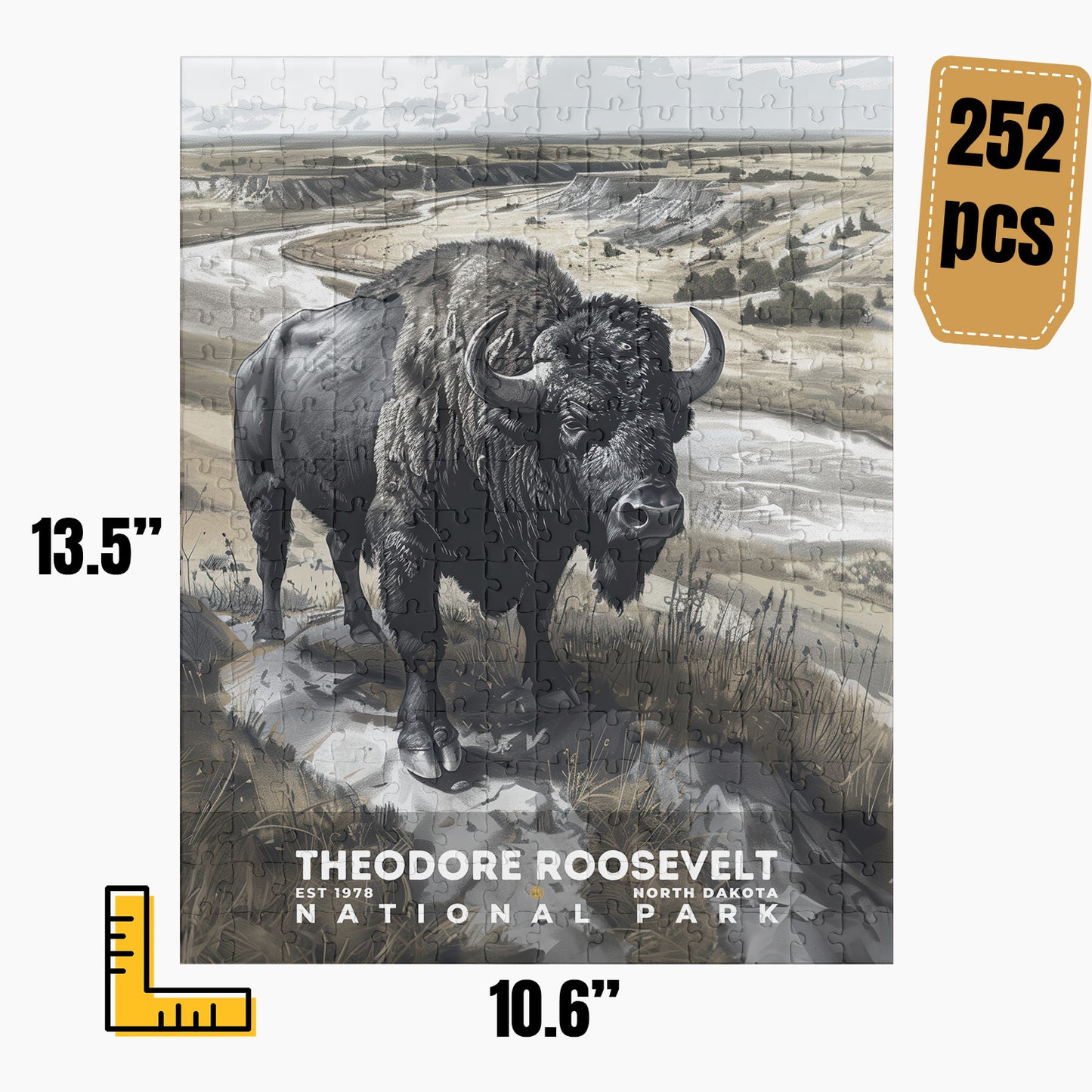 Theodore Roosevelt National Park Puzzle | S17