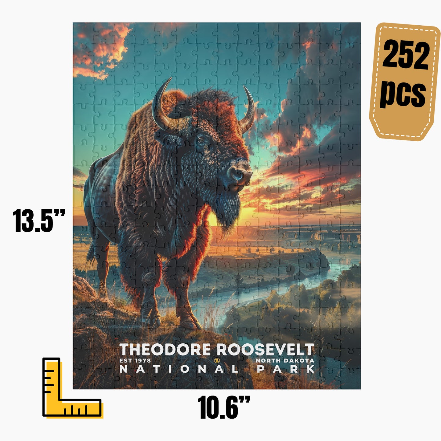 Theodore Roosevelt National Park Puzzle | S16