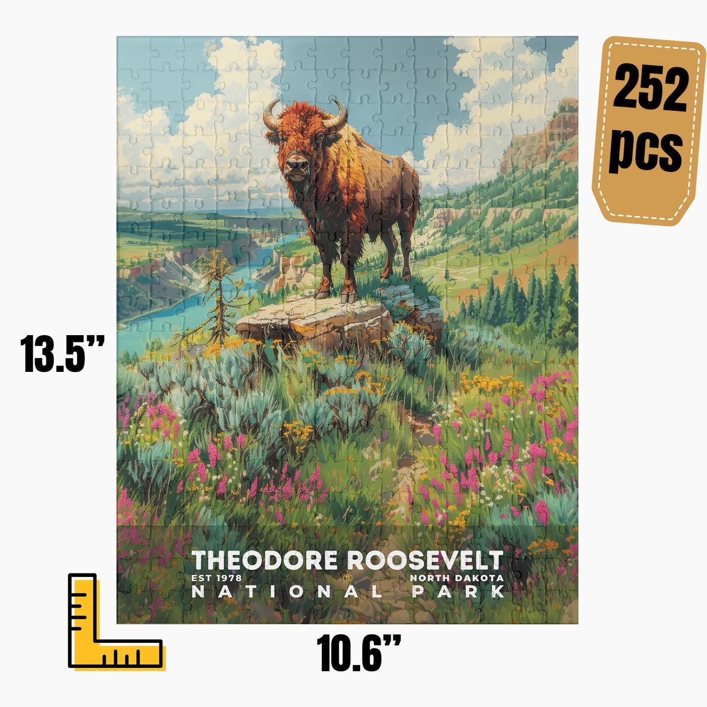 Theodore Roosevelt National Park Puzzle | S18