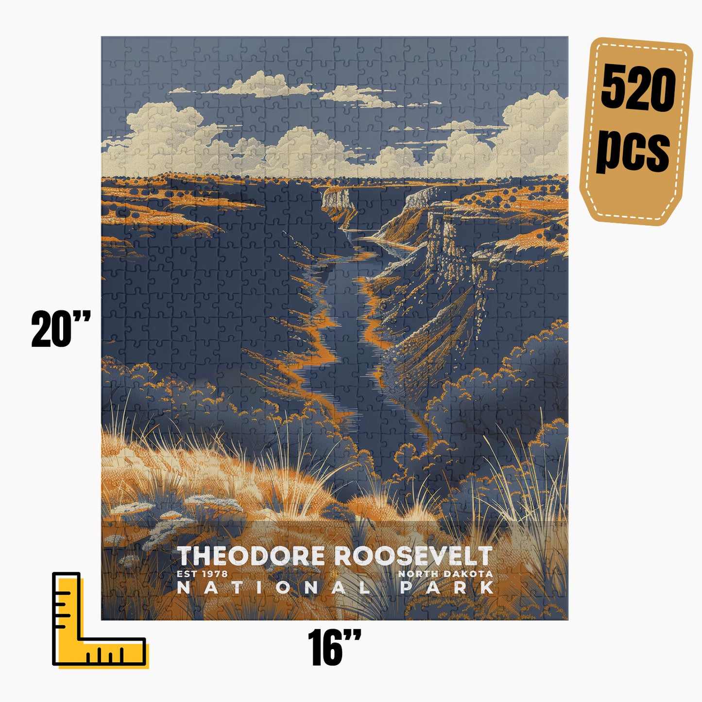Theodore Roosevelt National Park Puzzle | S19
