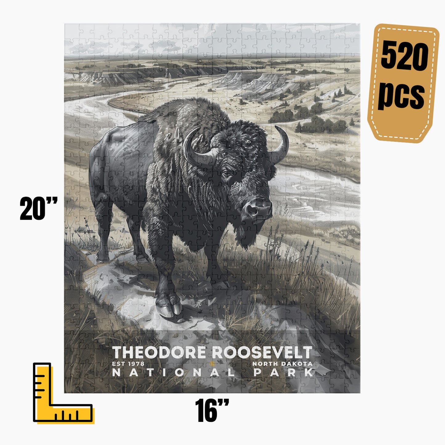 Theodore Roosevelt National Park Puzzle | S17