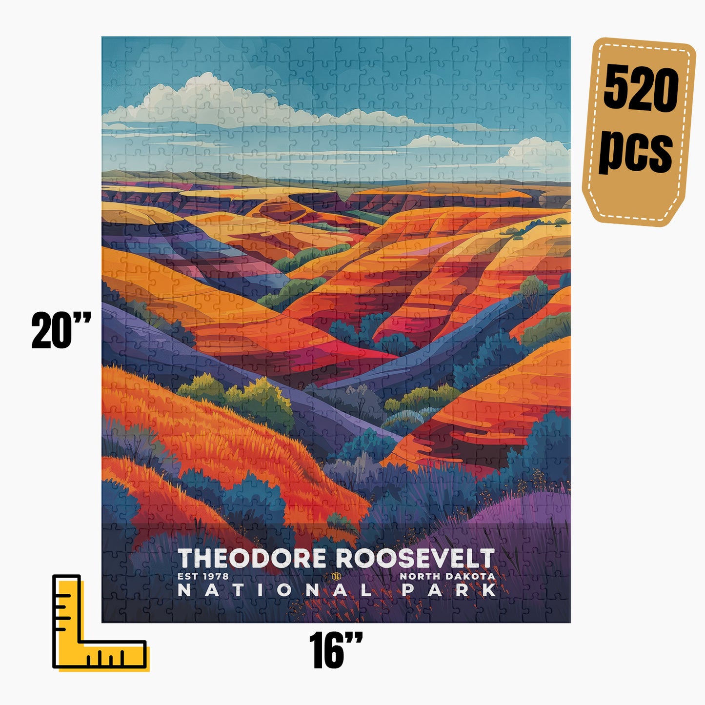 Theodore Roosevelt National Park Puzzle | S20