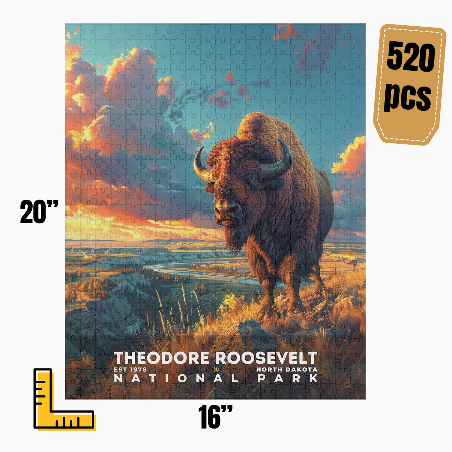 Theodore Roosevelt National Park Puzzle | S13