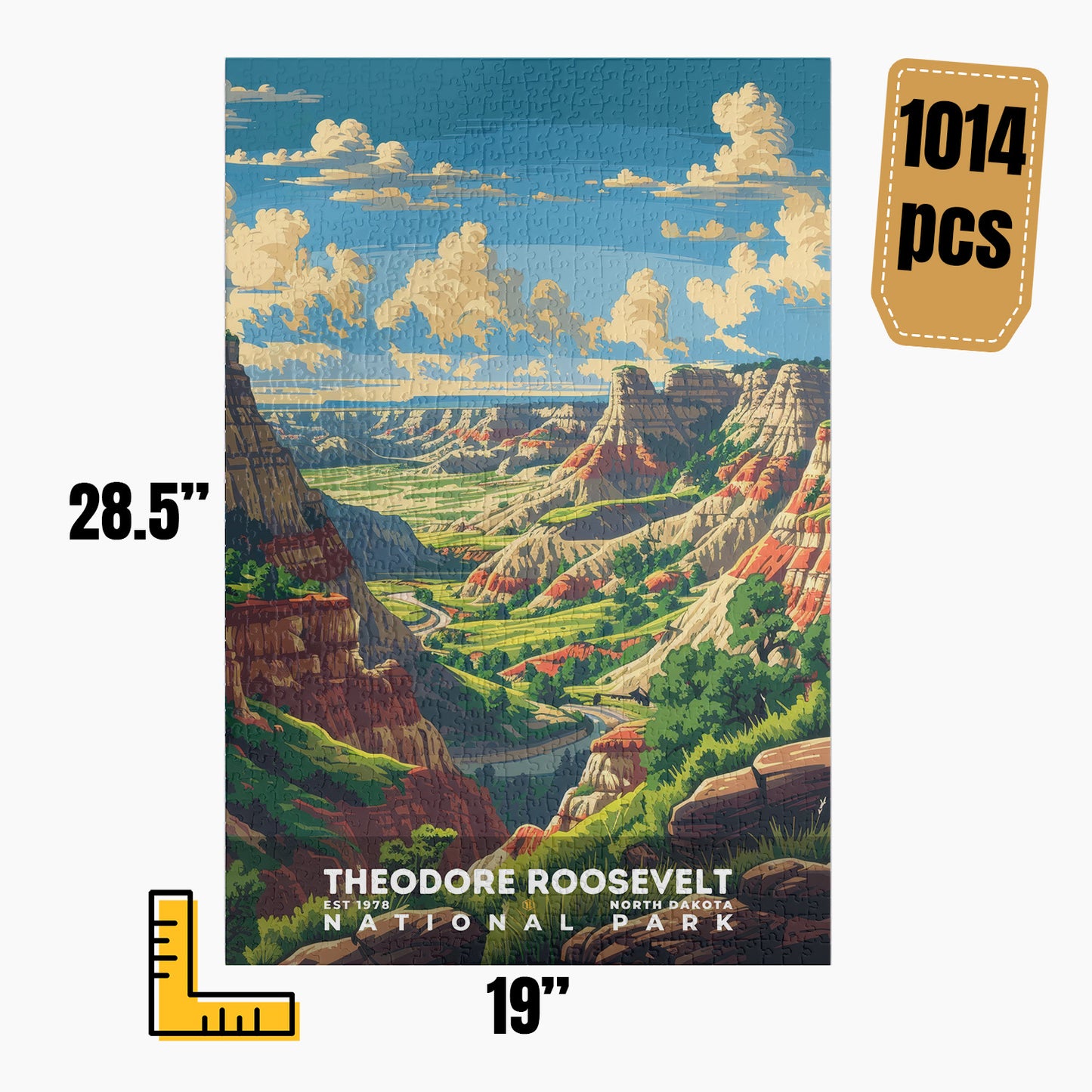 Theodore Roosevelt National Park Puzzle | S11