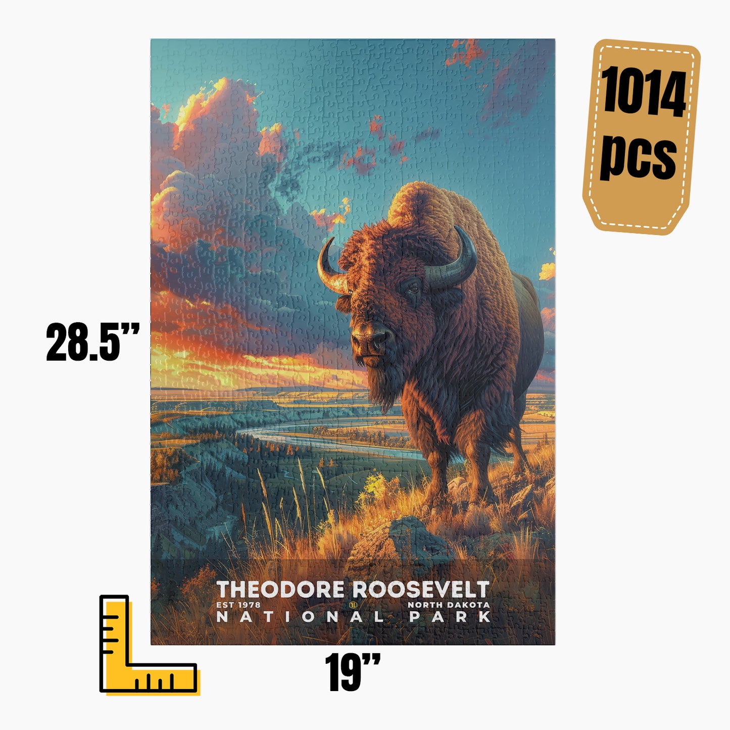 Theodore Roosevelt National Park Puzzle | S13