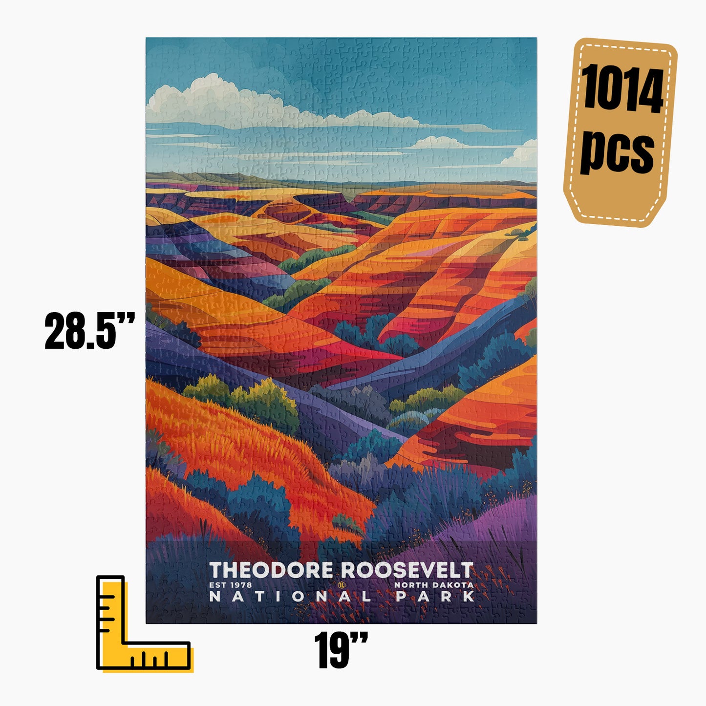 Theodore Roosevelt National Park Puzzle | S20