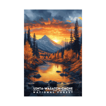 Uinta-Wasatch-Cache National Forest Poster | S02
