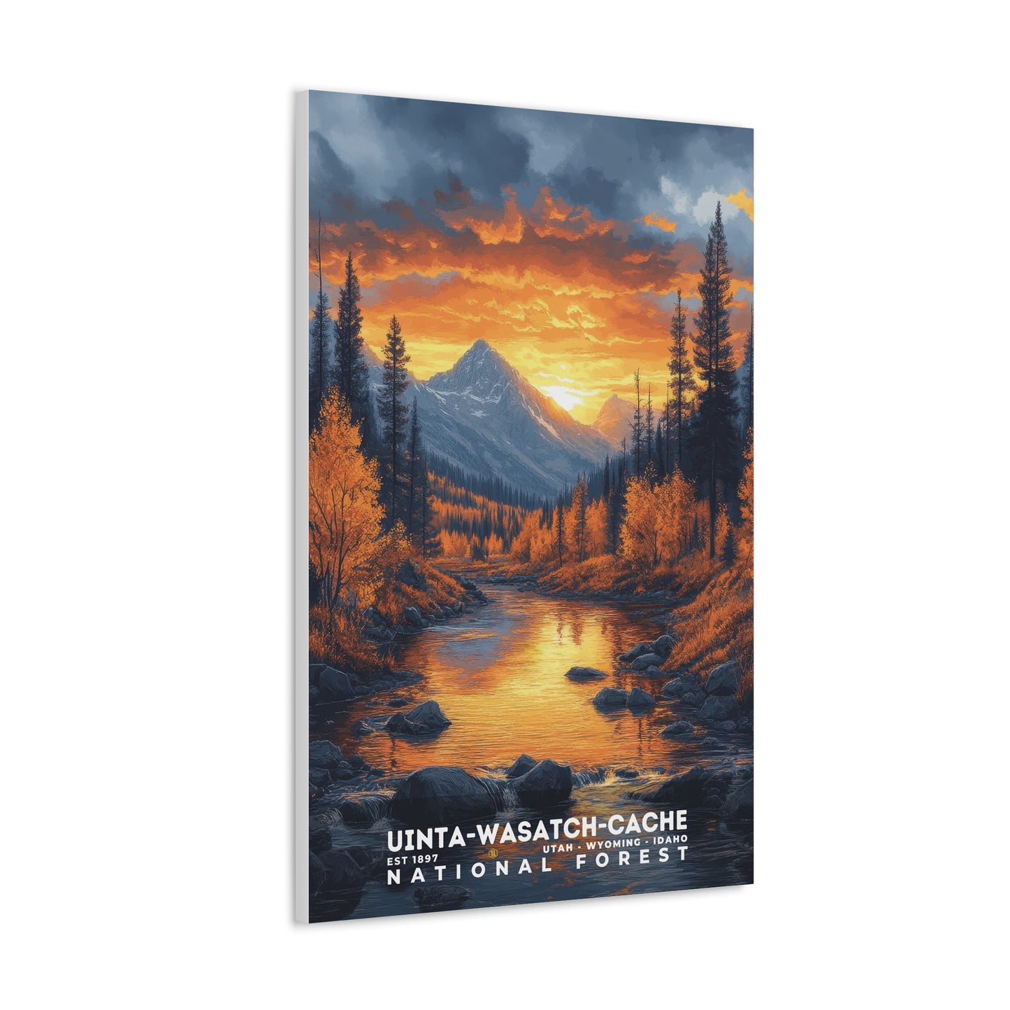 Uinta-Wasatch-Cache National Forest Poster | S02