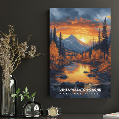 Uinta-Wasatch-Cache National Forest Poster | S02