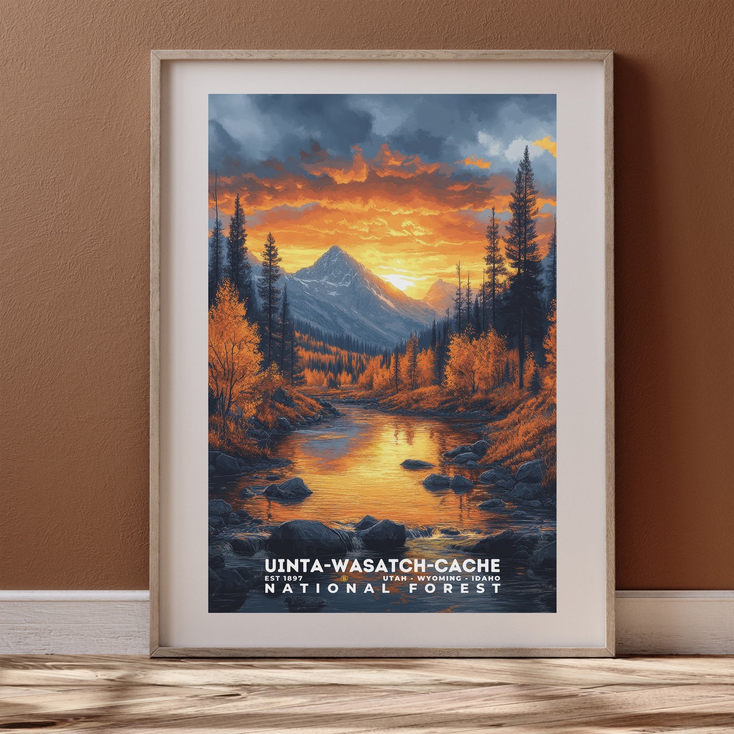 Uinta-Wasatch-Cache National Forest Poster | S02