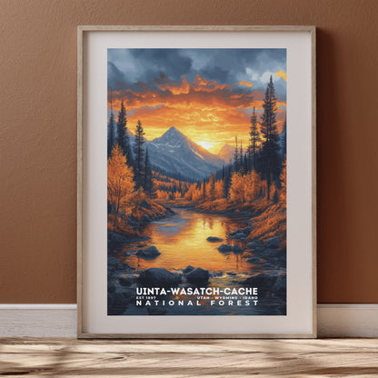 Uinta-Wasatch-Cache National Forest Poster | S02