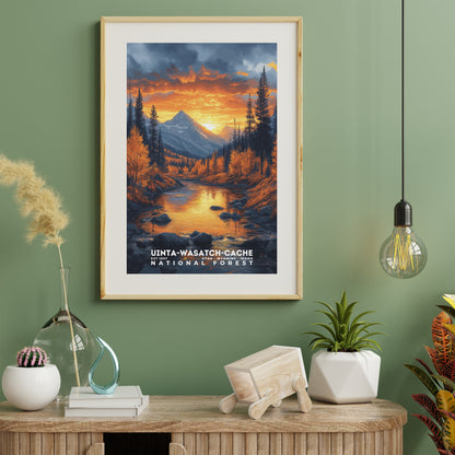Uinta-Wasatch-Cache National Forest Poster | S02