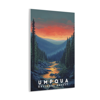 Umpqua National Forest Poster | S02