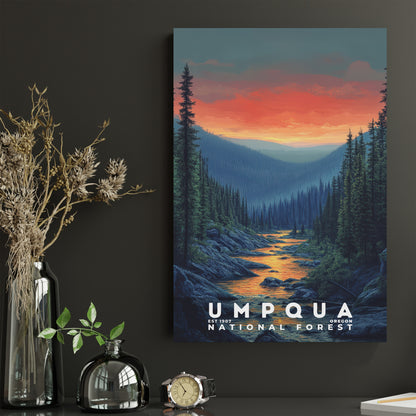 Umpqua National Forest Poster | S02